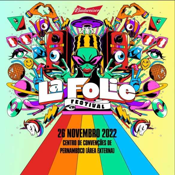 LA FOLIE FESTIVAL 2022; Shows e Festas; RecifeIngressos